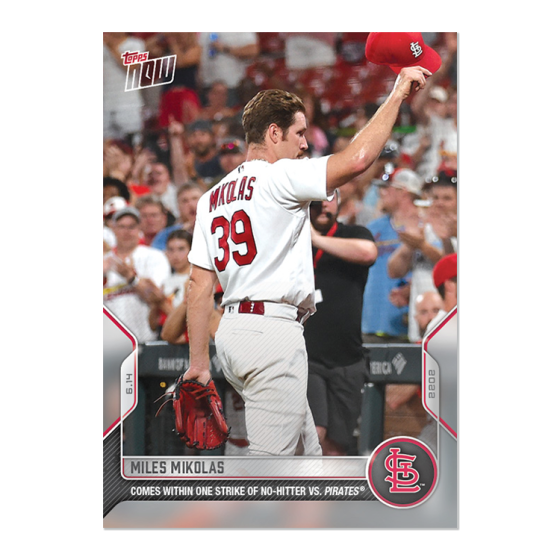 2022 Topps Now #344 Miles Mikolas