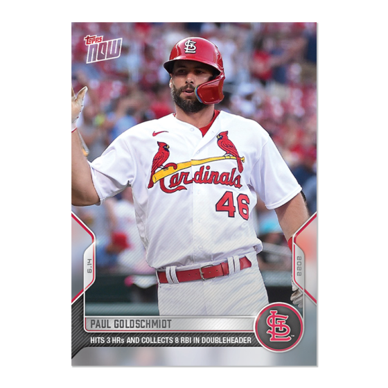 2022 Topps Now #345 Paul Goldschmidt