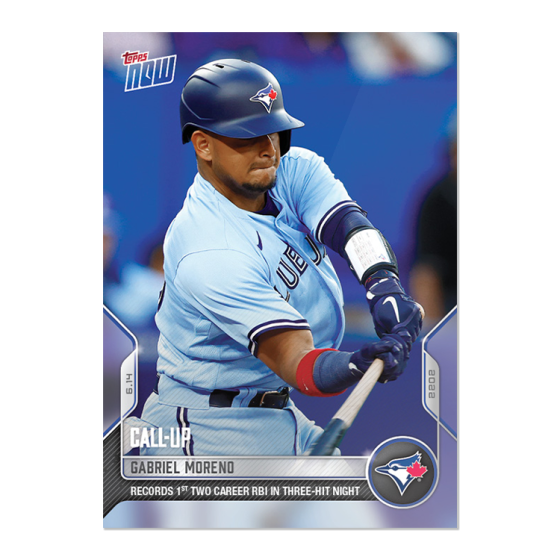 2022 Topps Now #347 Gabriel Moreno