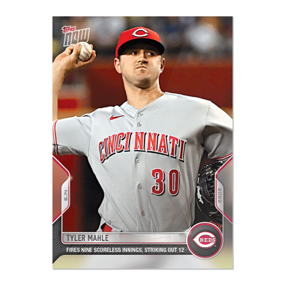 2022 Topps Now #349 Tyler Mahle