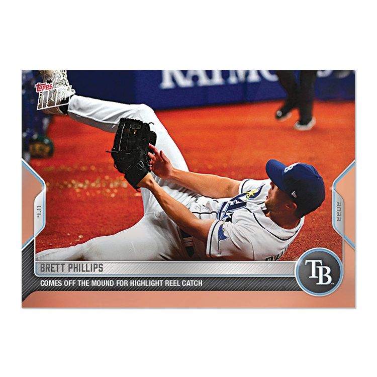 2022 Topps Now #35 Brett Phillips