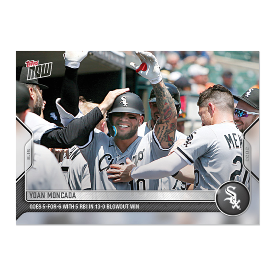2022 Topps Now #351 Yoan Moncada