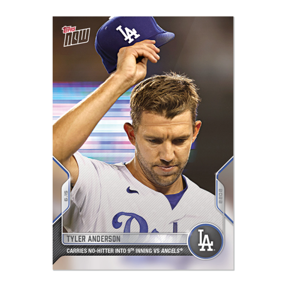 2022 Topps Now #357 Tyler Anderson
