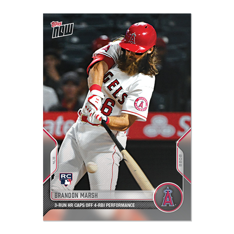 2022 Topps Now #36 Brandon Marsh