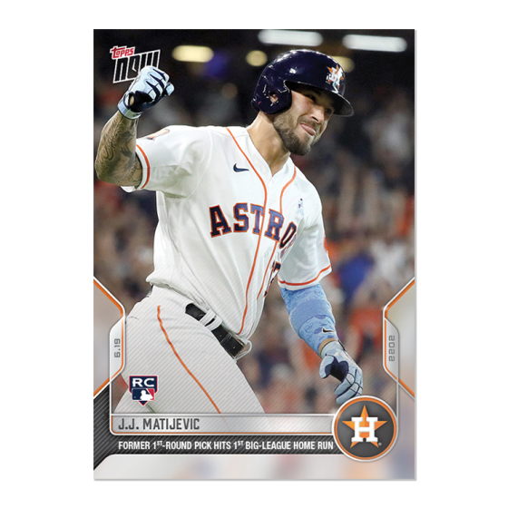 2022 Topps Now #374 J.J. Matijevic