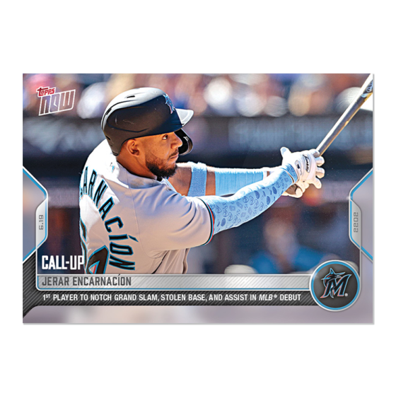 2022 Topps Now #376 Jerar Encarnacion