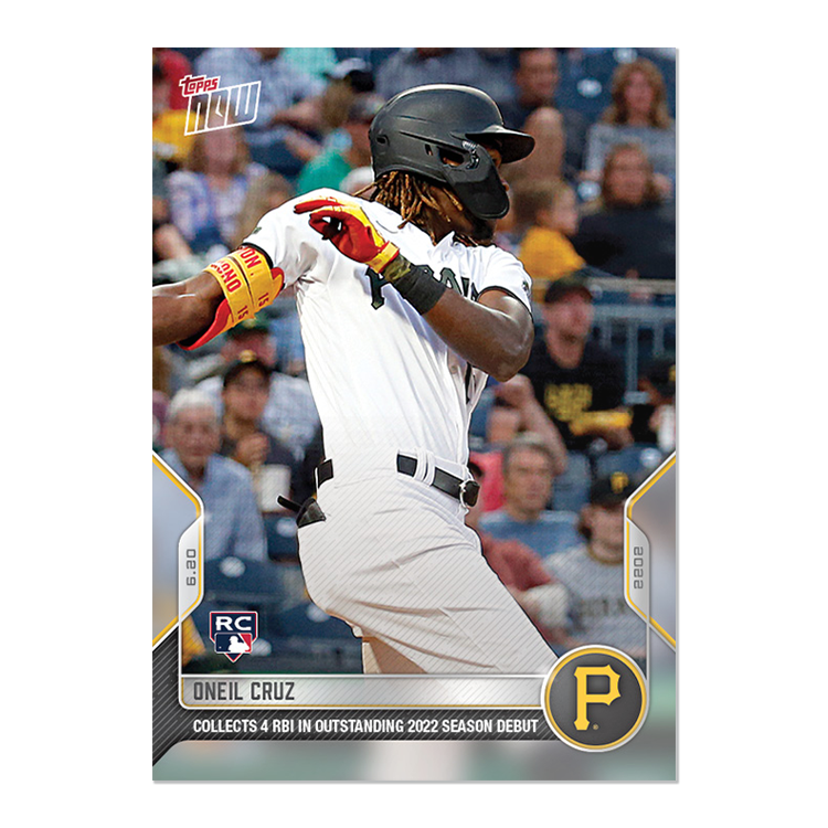 2022 Topps Now #377 Oneil Cruz