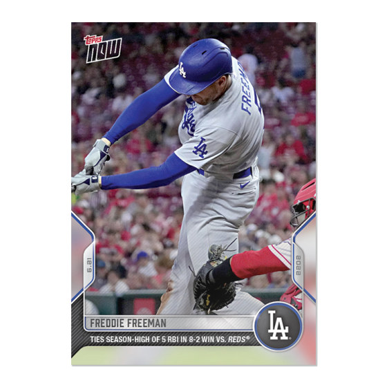 2022 Topps Now #381 Freddie Freeman