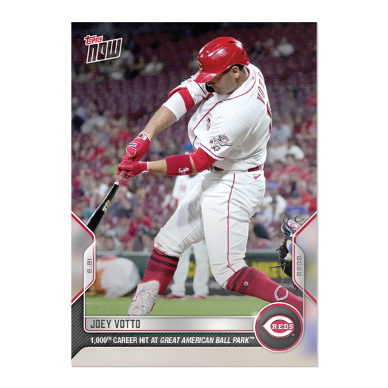 2022 Topps Now #382 Joey Votto