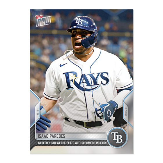 2022 Topps Now #383 Isaac Paredes