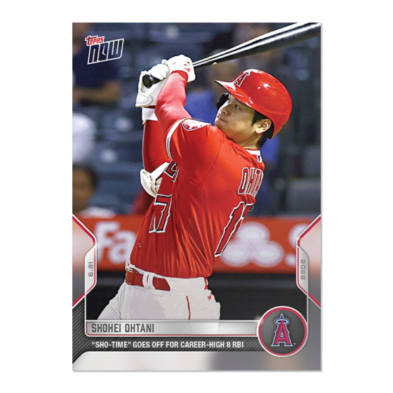 2022 Topps Now #388 Shohei Ohtani