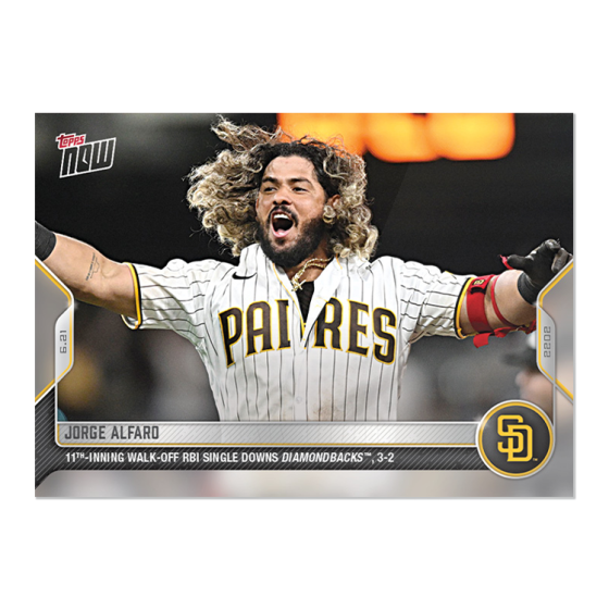 2022 Topps Now #389 Jorge Alfaro