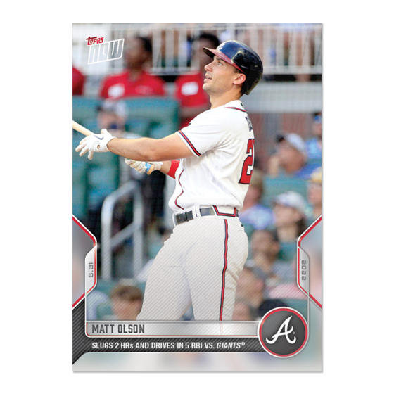 2022 Topps Now #390 Matt Olson