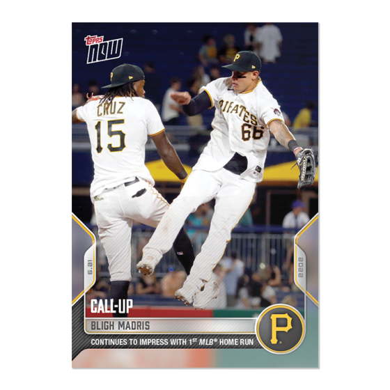 2022 Topps Now #391 Bligh Madris