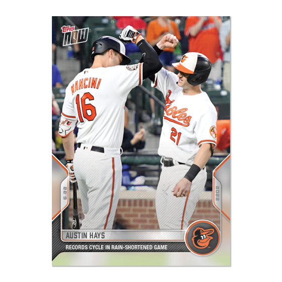 2022 Topps Now #392 Austin Hays