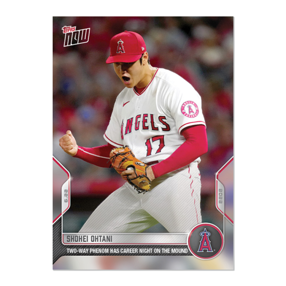 2022 Topps Now #396 Shohei Ohtani