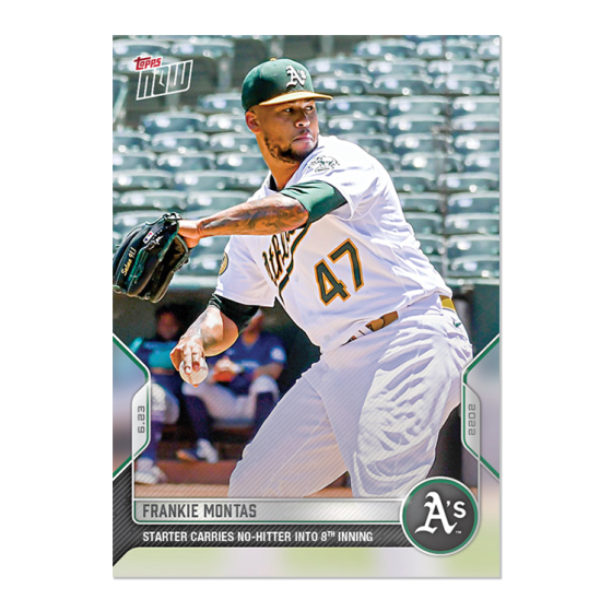 2022 Topps Now #399 Frankie Montas