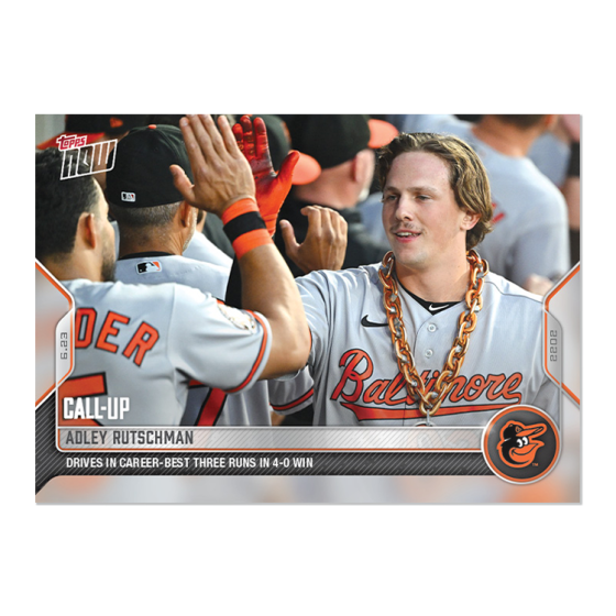 2022 Topps Now #402 Adley Rutschman
