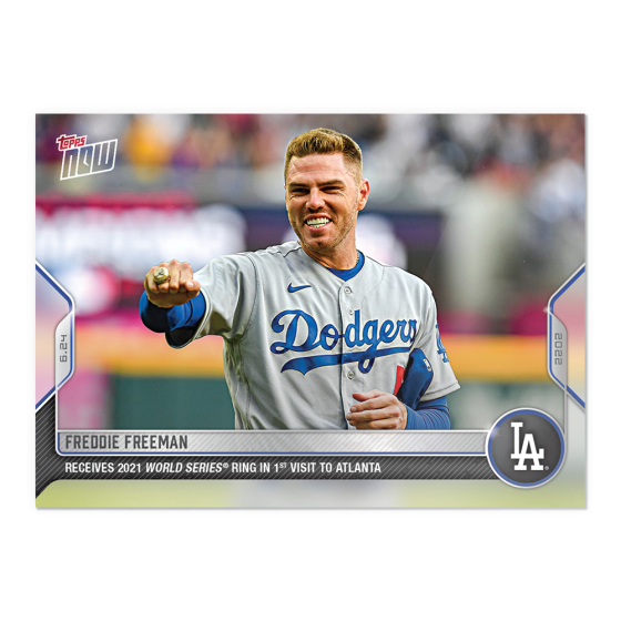 2022 Topps Now #404 Freddie Freeman