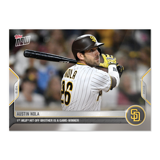 2022 Topps Now #406 Austin Nola