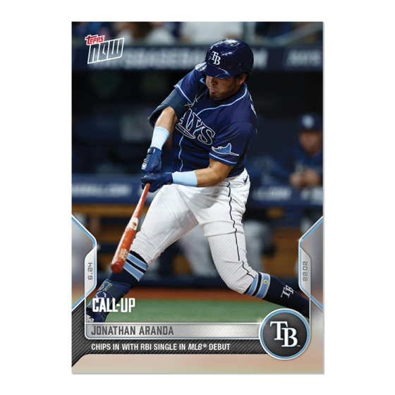 2022 Topps Now #407 Jonathan Aranda