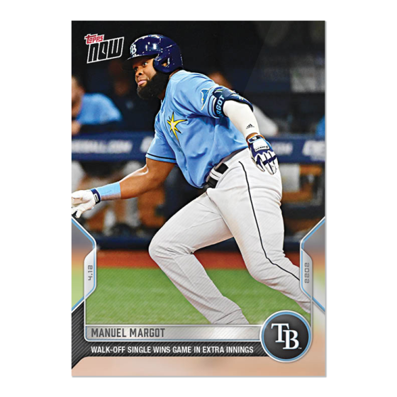 2022 Topps Now #41 Manuel Margot