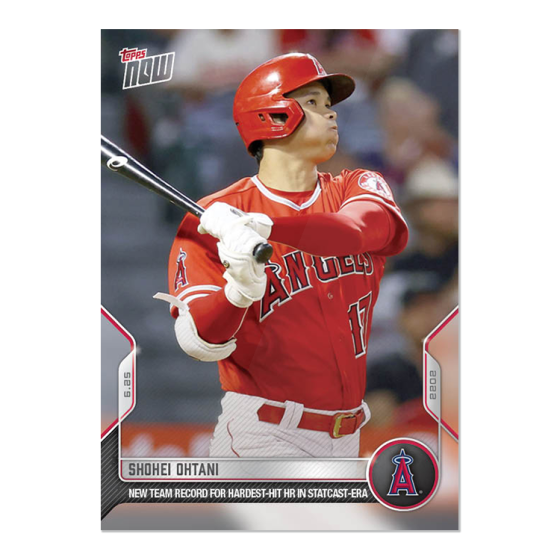 2022 Topps Now #413 Shohei Ohtani