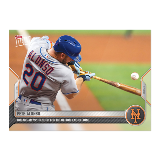 2022 Topps Now #415 Pete Alonso