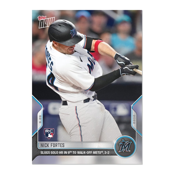 2022 Topps Now #416 Nick Fortes