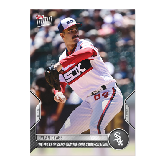2022 Topps Now #418 Dylan Cease