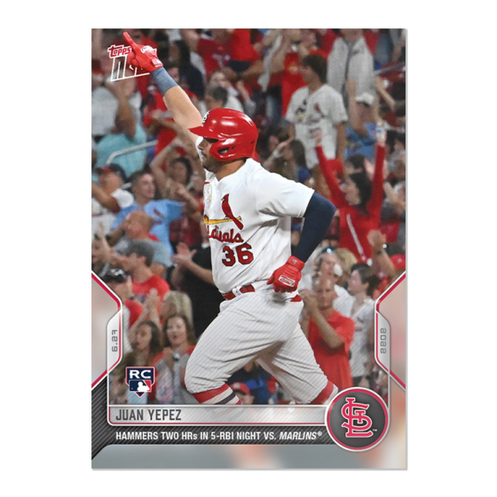 2022 Topps Now #420 Juan Yepez