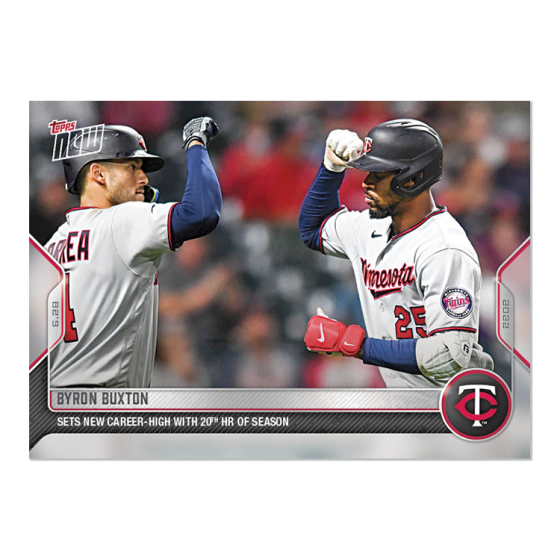 2022 Topps Now #423 Byron Buxton