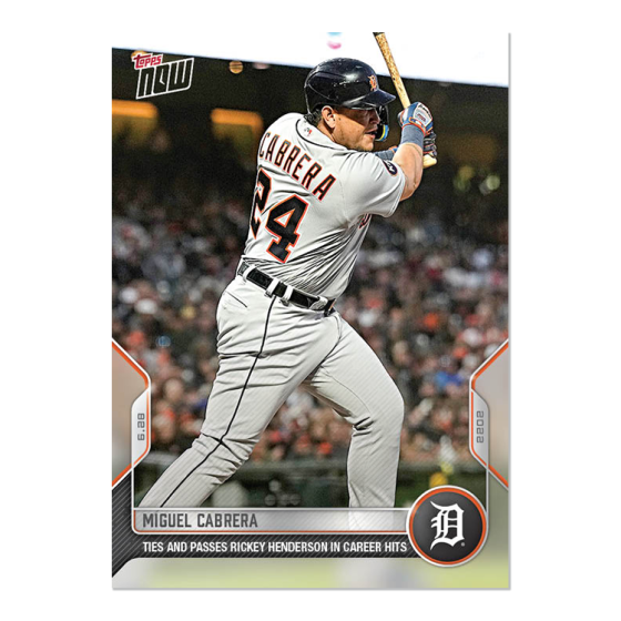2022 Topps Now #427 Miguel Cabrera