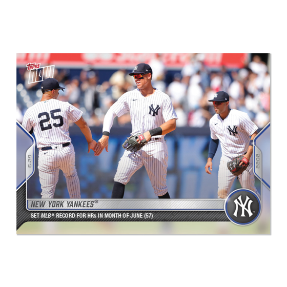 2022 Topps Now #429 New York Yankees