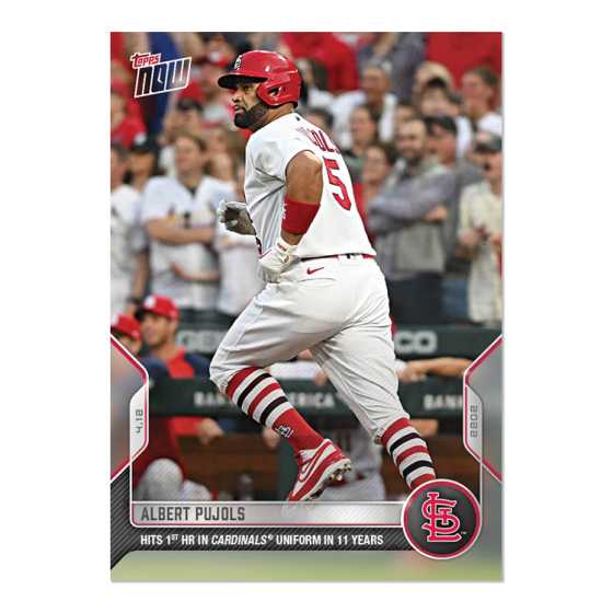 2022 Topps Now #43 Albert Pujols