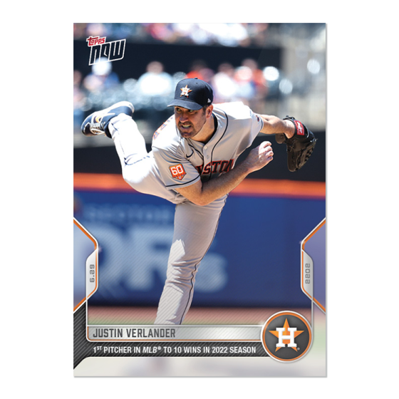 2022 Topps Now #430 Justin Verlander