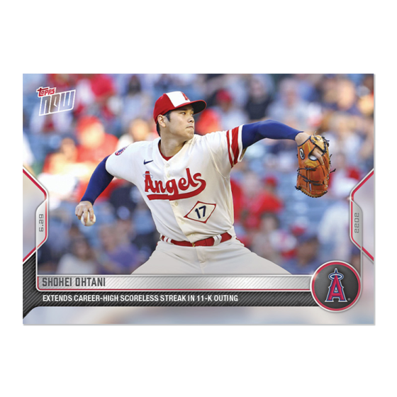 2022 Topps Now #436 Shohei Ohtani