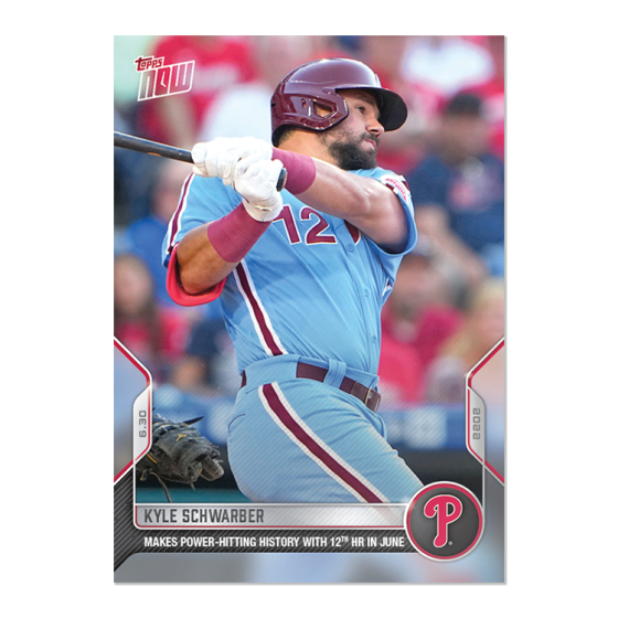 2022 Topps Now #438 Kyle Schwarber