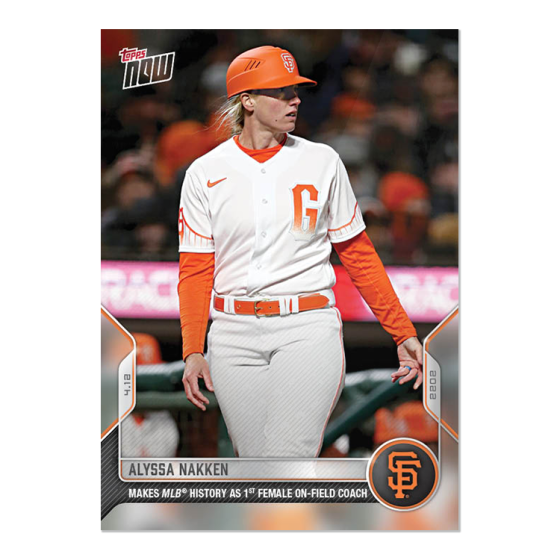 2022 Topps Now #45 Alyssa Nakken