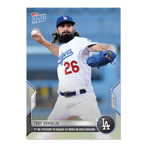 2022 Topps Now #450 Tony Gonsolin