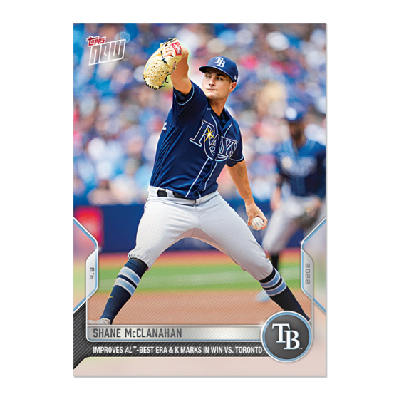 2022 Topps Now #452 Shane McClanahan