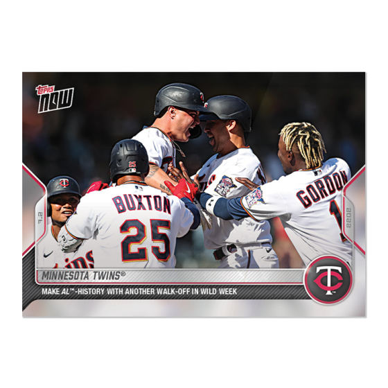 2022 Topps Now #455 Minnesota Twins