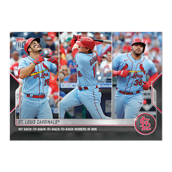 2022 Topps Now #456 St. Louis Cardinals