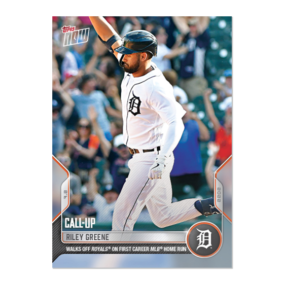 2022 Topps Now #457 Riley Greene