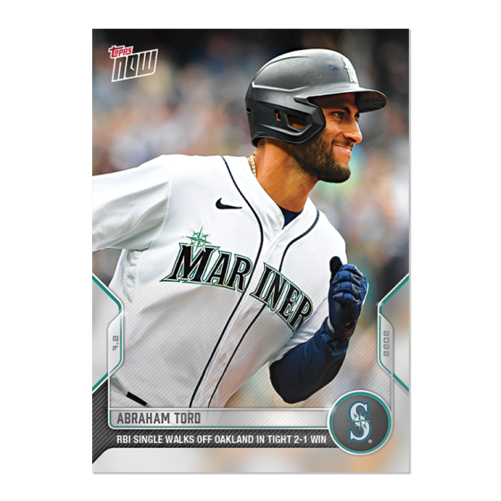 2022 Topps Now #458 Abraham Toro