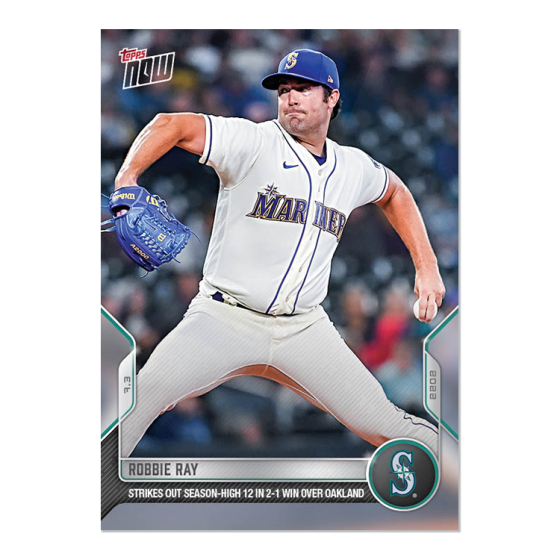 2022 Topps Now #463 Robbie Ray