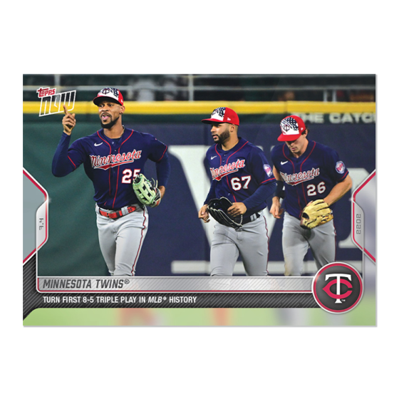 2022 Topps Now #468 Minnesota Twins