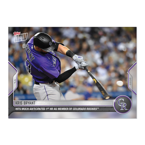 2022 Topps Now #475 Kris Bryant