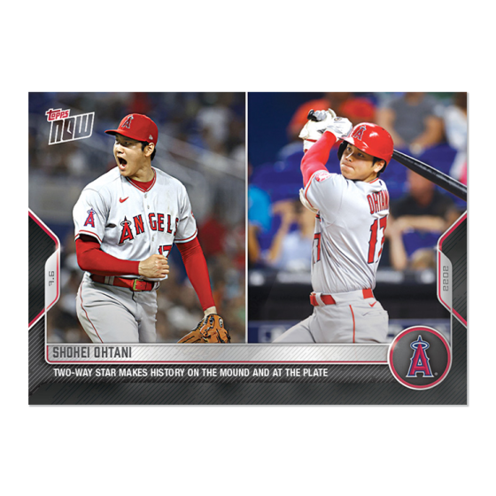 2022 Topps Now #478 Shohei Ohtani
