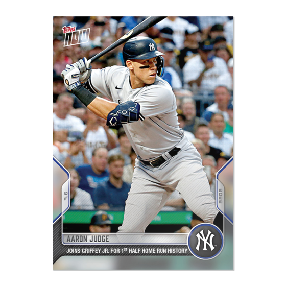 2022 Topps Now #482 Aaron Judge
